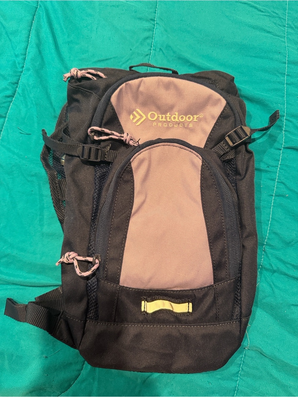 Outdoor Products Women’s Purple and Navy Blue water backpack